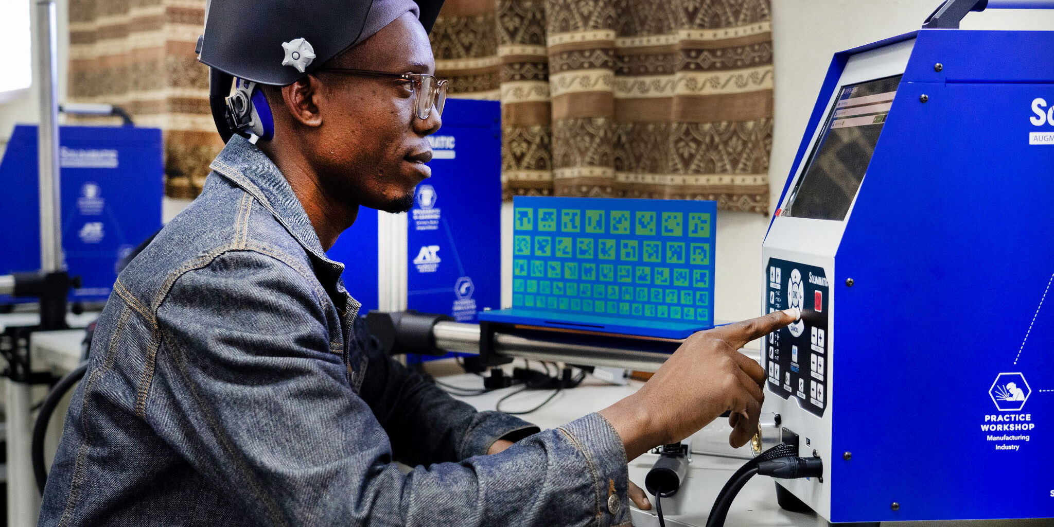 soldamatic augmented training for welding GIZ mozambique