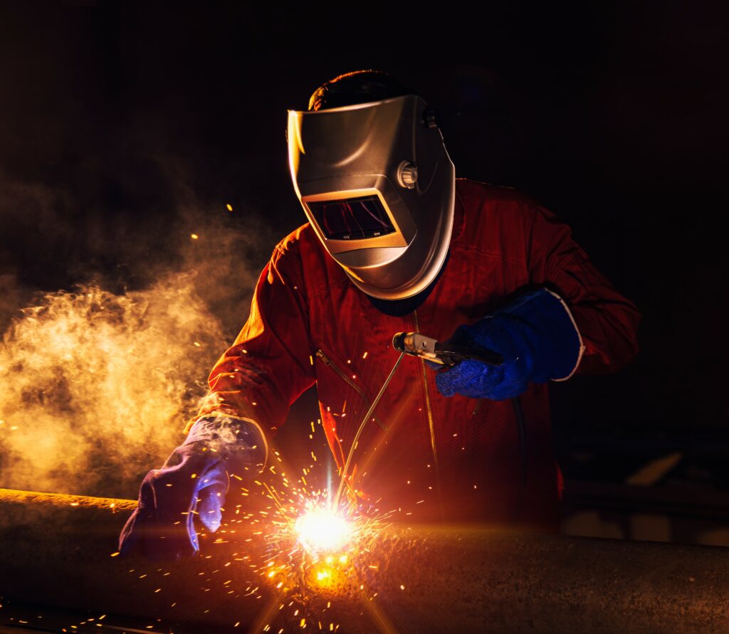 Stick welding