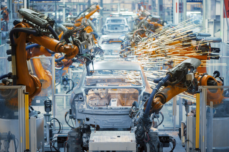 Automobile,Production Advantages of Robotic Welding