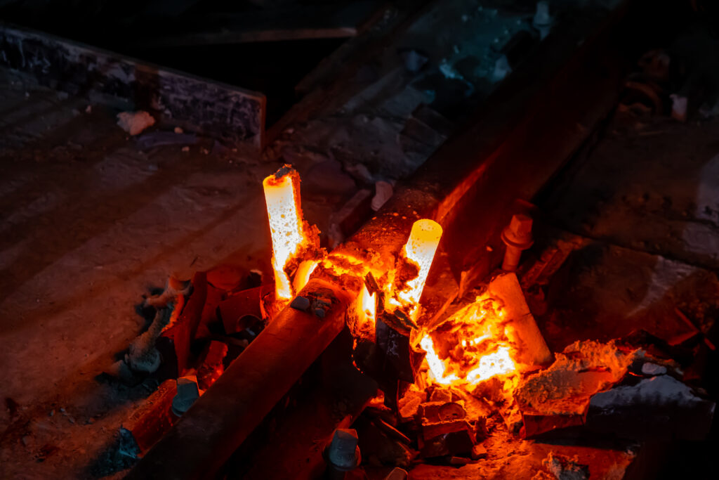 Thermite,(exothermic),Rail,Welding,Inside,A,Metro,Tunnel,Project Thermite,(exothermic),Rail,Welding,Inside,A,Metro,Tunnel,Project
