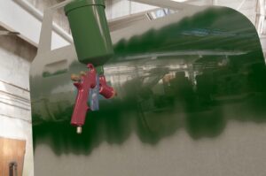 Spray Painting simulation