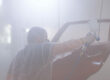 Man painting protected