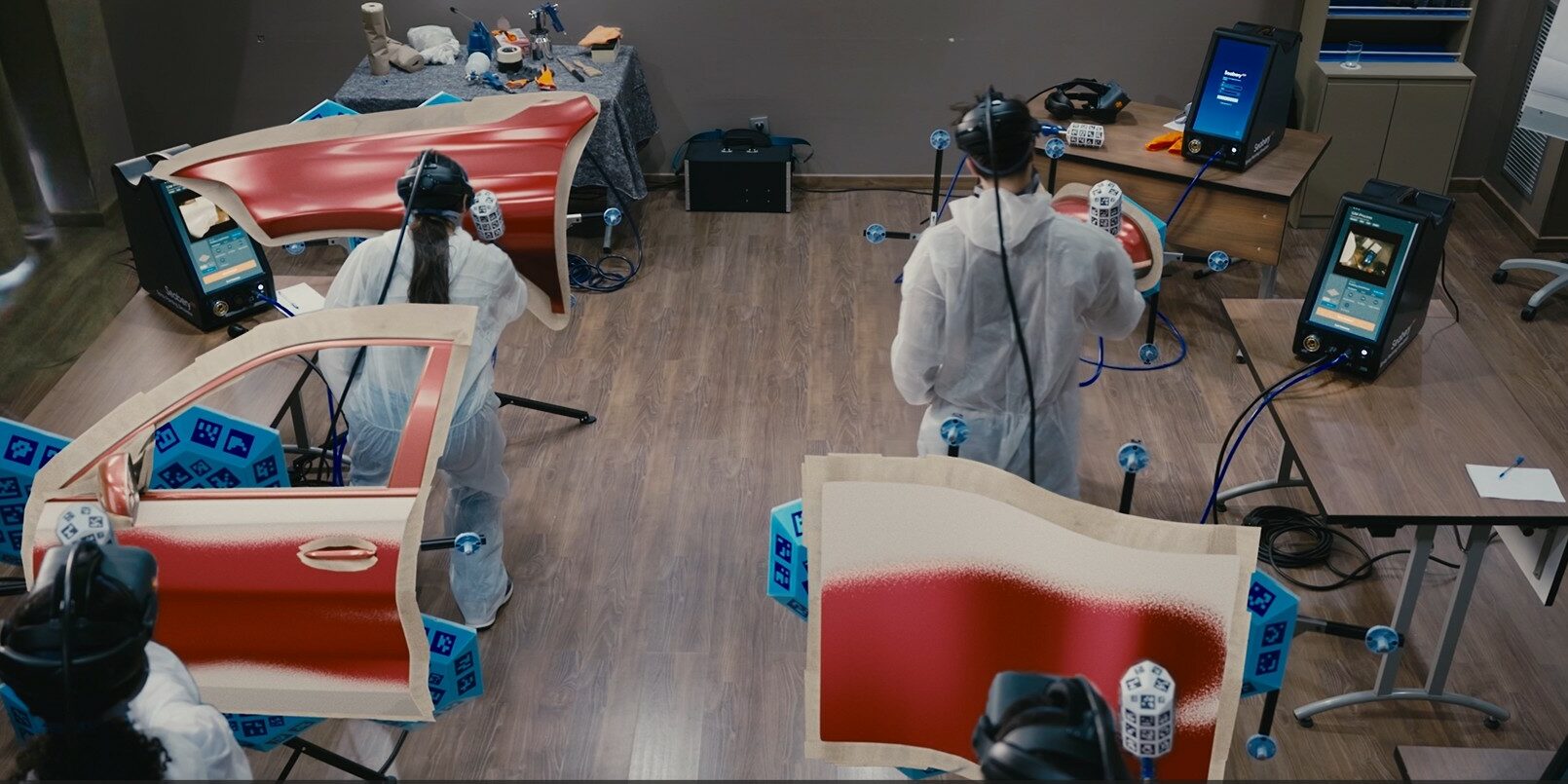 Seabery Spray Painting Simulator Augmented Lab